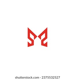 Logo-Design-Symbol des Buchstaben M