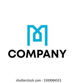 letter M vector logo template