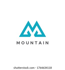 Letter M Vector Logo Template