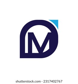 Letter M vector logo template, Colorful Letter M logo, Financial Company Logo, Financial Institute Advisors Logo Design Template Vector Icon