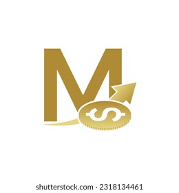 Letter M vector logo template, Colorful Letter M logo, Financial Company Logo, Financial Institute Advisors Logo Design Template Vector Icon
