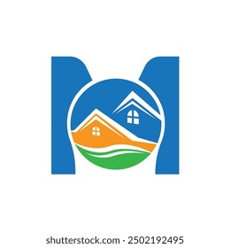 
Letra M Vector logo Plantilla, Colorido Letra M logo, Inmobiliaria, Construcción y Construcción Logotipo Diseño Vector Plantilla Icono
