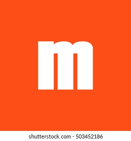 Letter M vector, logo. Useful as branding symbol, corporate identity, alphabet element, app icon, clip art and illustration.