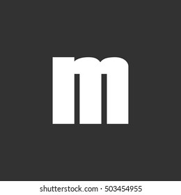 Letter M vector, logo. Useful as branding symbol, corporate identity, alphabet element, app icon, clip art and illustration.