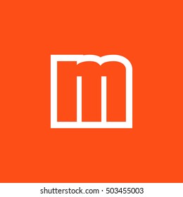 Letter M vector, logo. Useful as branding symbol, corporate identity, alphabet element, app icon, clip art and illustration.