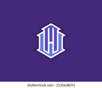 Letter M W logo design. creative minimal monochrome monogram symbol. Universal elegant vector emblem. Premium business logotype. Graphic alphabet symbol for corporate identity