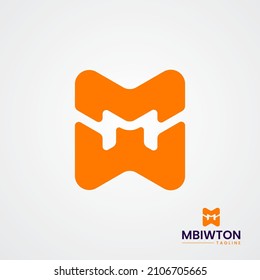 Letter M and W Logo Mark Modern Logo Design