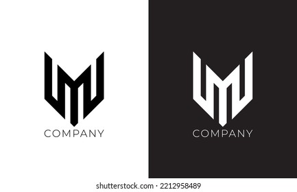 Letter m or m y logo