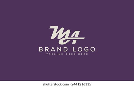 letter MA logo design vector template design for brand.