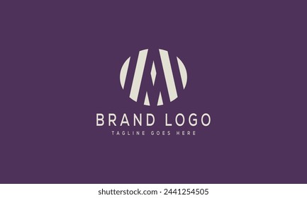 letter MA logo design vector template design for brand.