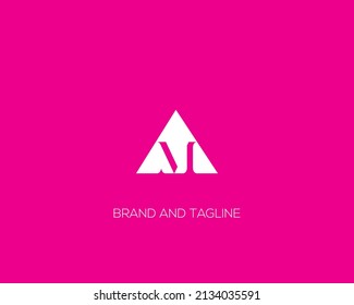 Letter MA logo Initial M A Creative Modern Letters Vector Icon Logo Illustration Vector Illustration