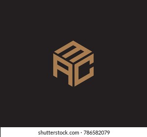 Letter MAC logo. three letter icon