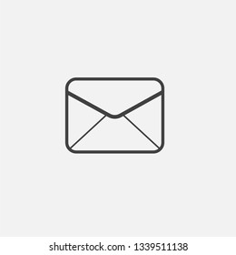 Letter, mail, and email icon - icon vector