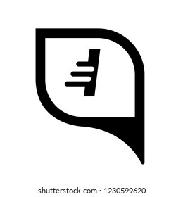 letter I and map pin. logo concept. Designed for your web site design, logo, app, UI