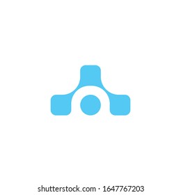 Ilustración de vectores de plantillas de logotipo "A" de marca de letra