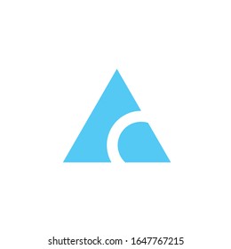 Letter mark "A" Logo Template Vector Illustration