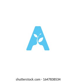 Ilustración de vectores de plantillas de logotipo "A" de marca de letra