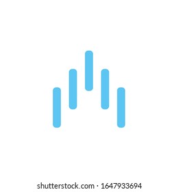 Letter mark "A" Logo Template Vector Illustration