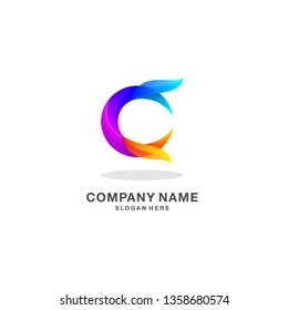 Letter Mark C Logo