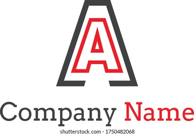 Diseño de logotipo de marca de carta