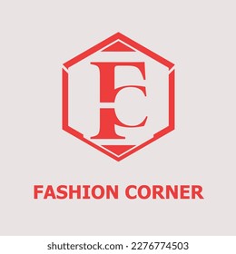 letter mark logo design template