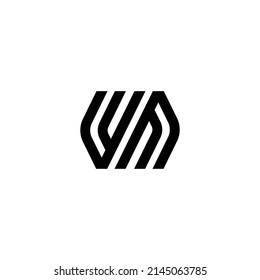 letter mark logo design vector template-eps version 10
