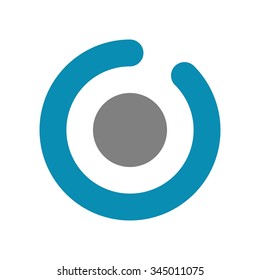 letter mark or logotype of letter c and o. vector logo.