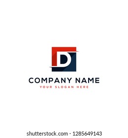 Letter Mark Monogram Logo designs inspirations with initials letter D inside
