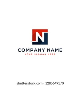 Letter Mark Monogram Logo designs inspirations with initials letter N inside