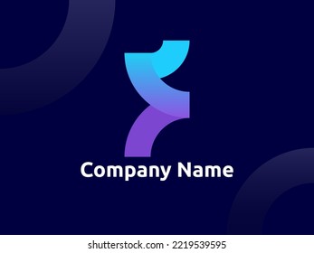 Letter mark S initial logo represents the shape of the Letter S, Suitable for all business and corporate identities, especially those with the initial S