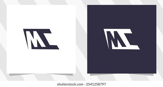 Letter cm Logo-Design