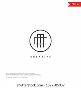 Letter MC, CM modern Logo icon monogram design. Vector graphic design template element.