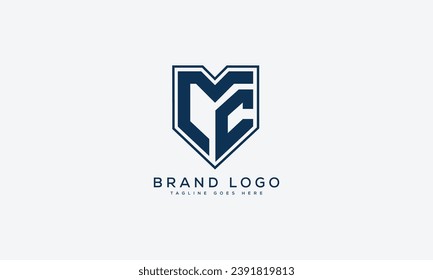 letter MC logo design vector template design for brand.