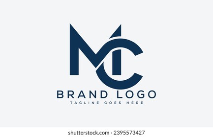 Buchstabe MC Logo Design Vektordesign für Marke.