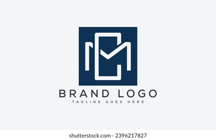 letter MC logo design vector template design for brand.