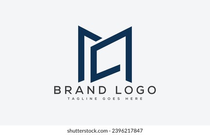 Buchstabe MC Logo Design Vektordesign für Marke.