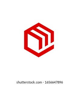 Letter MC logo vector modern template