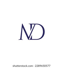 Buchstaben mlinkt elegante Schriftzeichen-Vektorgrafik 