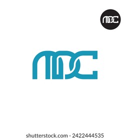 Letter MDC Monogram Logo Design