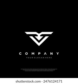 letter me with arrow logo icon design vector design template inspiration Premium Design