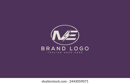 letter ME logo design vector template design for brand