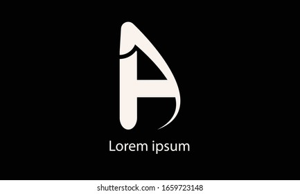 a letter in a melting form which makes it a great logo template.