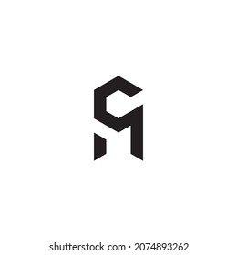 
letter MG GM M G simple symbol logo vector