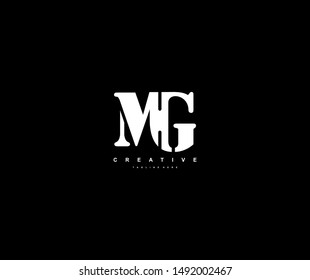 Mg Monogram Images, Stock Photos & Vectors | Shutterstock