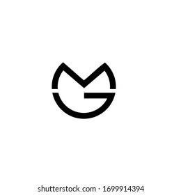 Mg Company Linked Letter Logo Stock Vector (Royalty Free) 517427110