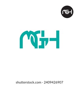Letter MGH Monogram Logo Design