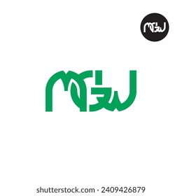 Letter MGW Monogram Logo Design