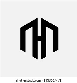 Letter MH Logo