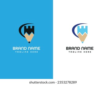 letter minimal business logo design