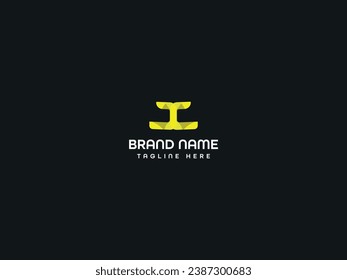 letter minimal business logo design